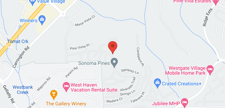 map of 4148 Solana Place